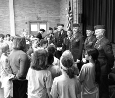 Veterans visit St. John's School