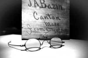 James A. Bazin's spectacles