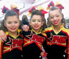 Canton cheerleaders