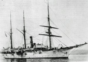 The USS Ranger training ship in 1913 (NavSource, Robert Hurst)