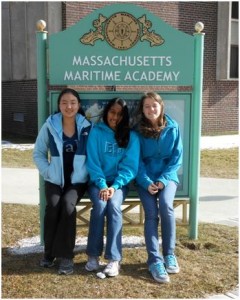 L-R: Sage Lee, Pranathi Ganni and Lizzie Crespi
