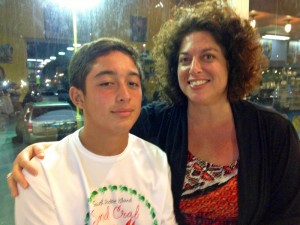 Meredith Linsky with her son, Gabriel