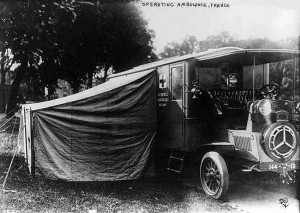 An auto-chir typical of the one that Helen Homans would have worked with in France (Library of Congress Prints and Photographs Division, George Grantham Bain Collection)