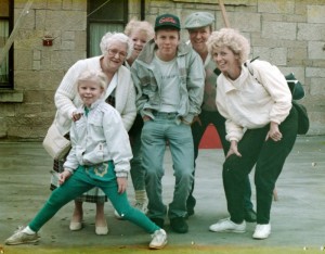 A grandmother whose deeds spoke of her love: Julie, Margaret, Lauren, Robbie, Bruce and Beverly Beckham