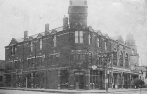 Oddfellow’s Hall in Canton Center where Thomas Casey ran an illegal gambling parlor (Courtesy of the Canton Historical Society)