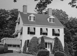 The Jordon House on Pleasant Street, where Thoreau boarded in 1836 (Courtesy of the Canton Historical Society)
