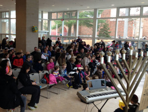 Attendees enjoy last year’s Chanukah Wonderland event at CHS.