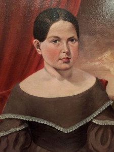 Mary Elizabeth Dunbar, around 15 years old, circa 1843-1845