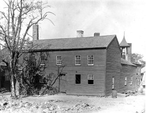 The house in Canton that Paul Revere lived in between 1801 and 1818 (Courtesy of the Canton Historical Society)