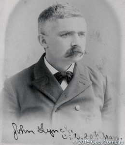 Civil War hero John Lynch came to Canton in 1860. (Courtesy of the Canton Historical Society)