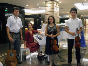 The Gasparyan Quartet will perform at the Bradley Estate.