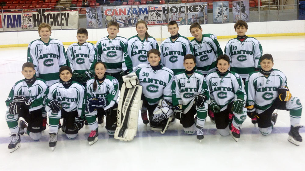 (Front row, l-r) Kyle Wanless, Michael Mondillo, Lizzie Tassinari, Jayden Haggerty, Jack Albert, Nate MacDonald, Max Cohen; (back row, l-r) Griffin Hughes, AJ Thomas, Jack Digirolamo, Payton McDonough, Tommy Phaneuf, Michael Leonetti, Jacob Crugnale; (missing from photo) Billy DeLello