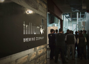 The entrance to the new Trillium Brewing Co. location in Canton (Courtesy of Fair Folk)