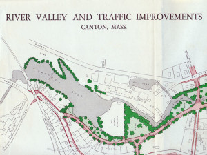 A detail from the Olmsted Design for Canton’s Future.