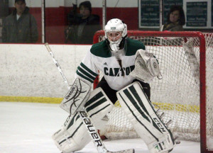 Sophomore goalie Colleen Kelleher, a 2-time SEMGHL All Star (Mike Barucci photo)