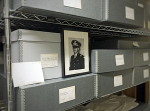 A rare glimpse inside the textile room at the Canton Historical Society