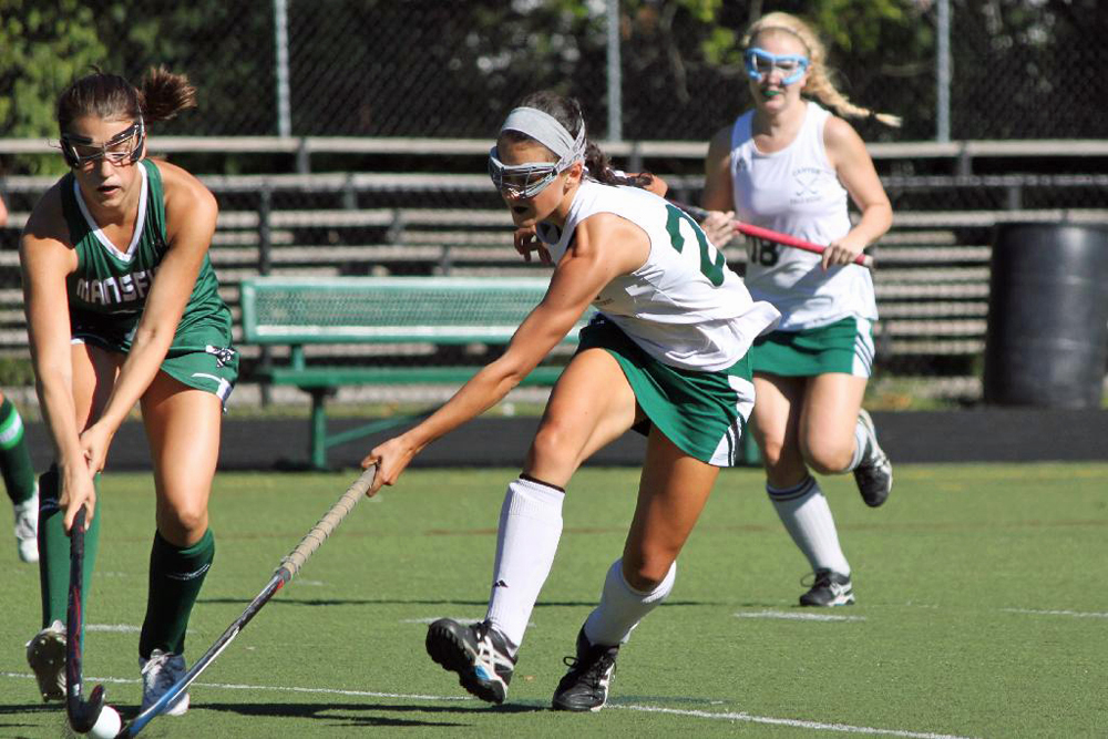 Junior Andrea McNeil scored the game-winning goal against Oliver Ames last week. (Mike Barucci photo)
