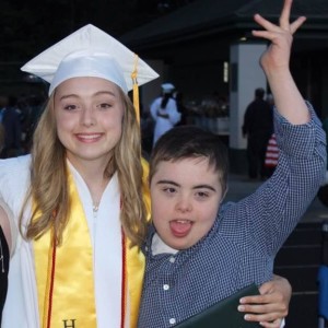 Jen Dever with her brother Bobby