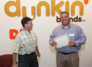 CABI President Brian Mahoney and Dunkin’ Brands VP Jason Maceda
