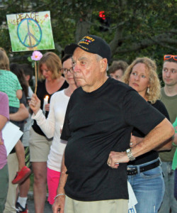 WWII veteran Leonard Rudnick (Jay Turner photo)