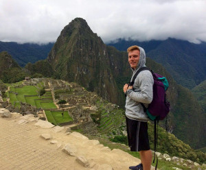 Spencer Cox explores the Inca ruins of Machu Picchu in Peru.