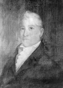 Could this be the only known likeness of Colonel Richard Gridley? (Courtesy of the Canton Historical Society)