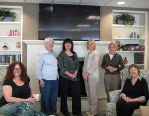 COA Director Diane Tynan and outreach worker Robin Tobin (above center) are a valuable resource for Canton residents of all ages.